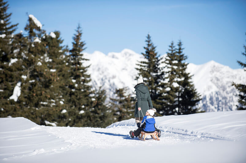 Südtirol Winter Rodel